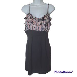 Forever 21 womens mini dress size large adjustable straps